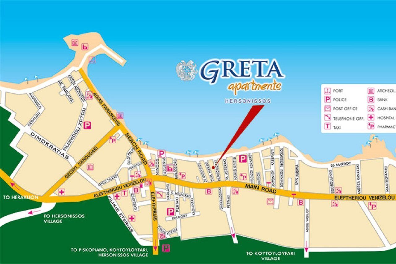 Greta Apartments Hersónissos Extérieur photo